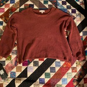 Crochet Detailed Super Soft Sweater